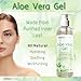 DMSOSTORE Aloe Vera Gel, 8 oz (227g), Alcohol-Free, Made From Purified Aloe Vera Inner Leaf, Soothing, Skin Moisturizing, Hydrating
