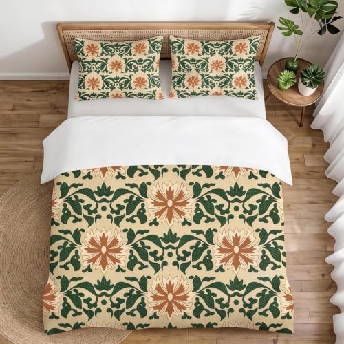 Housse de couette 160x200 cm impression 3D originale parure de lit 3 pièces - 5