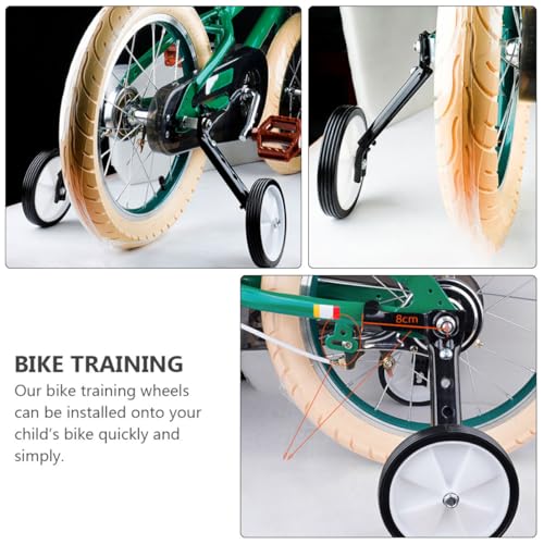 Juego de ruedas de entrenamiento para bicicleta PRETYZOOM ajustables, estabilizadores traseros para principiantes miniatura 7