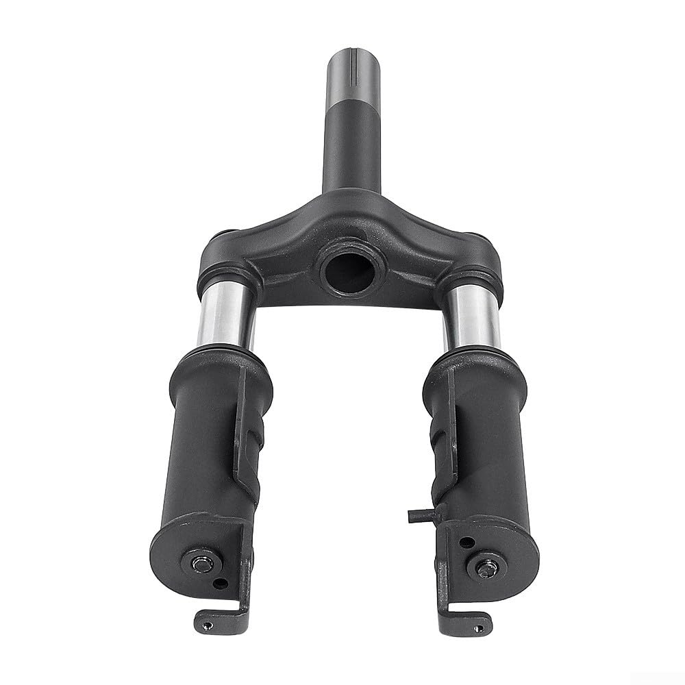 Amortisseur Fourche Avant pour Xiaomi 5 Pro Trottinette Électrique, Suspension Métallique Tube Avant Tube Remplacement Kit Noir