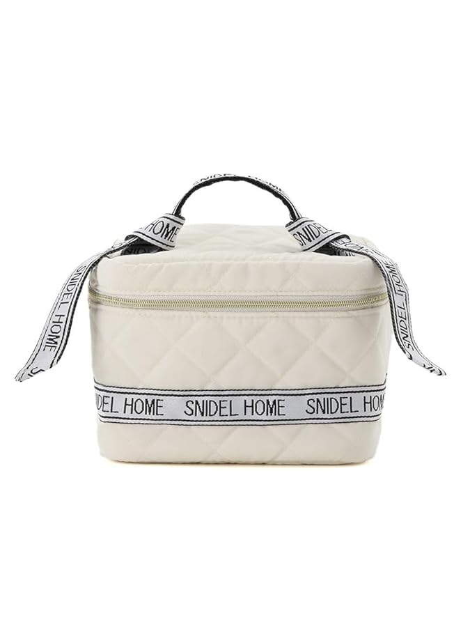 スナイデルホーム ビジューキルティングバニティバッグ PNK イニシャル