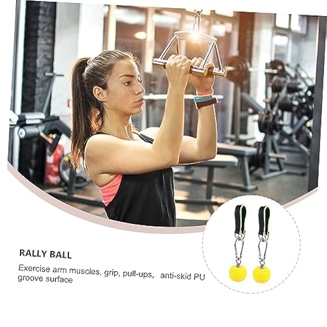 1Pair Grip Ball for Pull Up Training Hand Grip Strengthener for Forearm and Finger Exercise for Climbing and Weightlifting Ergonomic Design for Enhanced Performance