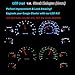 HERCOO Blue LED Light Bulbs for Instrument Gauge Cluster Speedometer Compatible with 2002-2006 Dodge Ram 1500 2500 3500