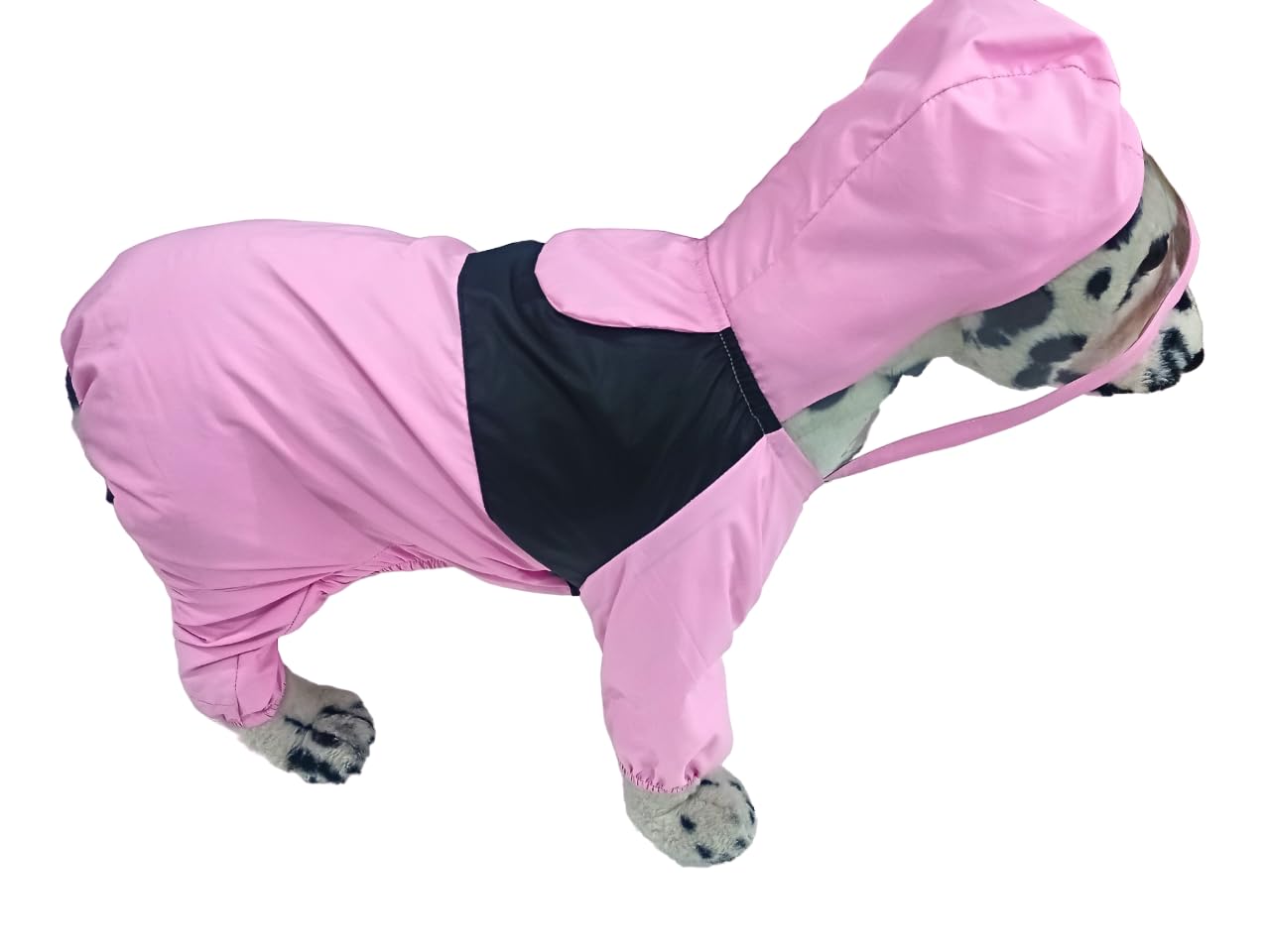 Dog Raincoats Rain Snow Coats Waterproof Clothing (4 Four Legs) Raincoat Full Cover Dogs Hooded Transparent (Pink Colour) (32) (B0CV45VVH1) Amazon Price History, Amazon Price Tracker