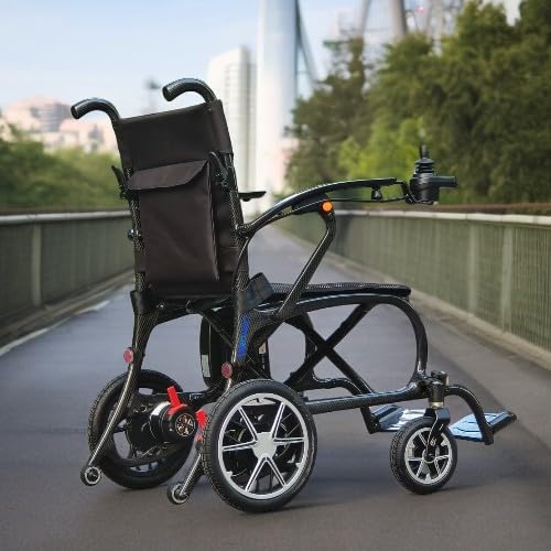 Silla de Ruedas Eléctrica Nova Plegable de fibra de carbono