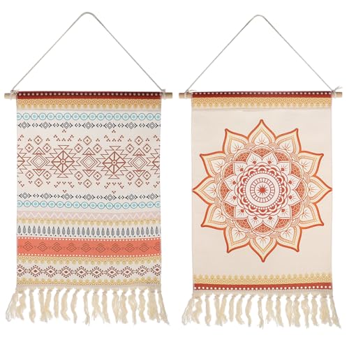 Tapices de pared decorativos de salón con diseño de mandala bohemio