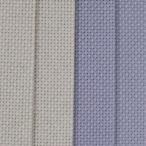 Image of KCS 4 /6 pc of 12 inch x 18 inch(30cmx45cm) 16 Count Cotton Aida Cloth Cross Stitch Fabric (4 pc,Pearl Grey+Light Steel Grey)