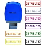 Sseell Distribu¨¦ auto-encreur Auto-encreur ¨¦cole timbres avec cadre Ligne Green Ink