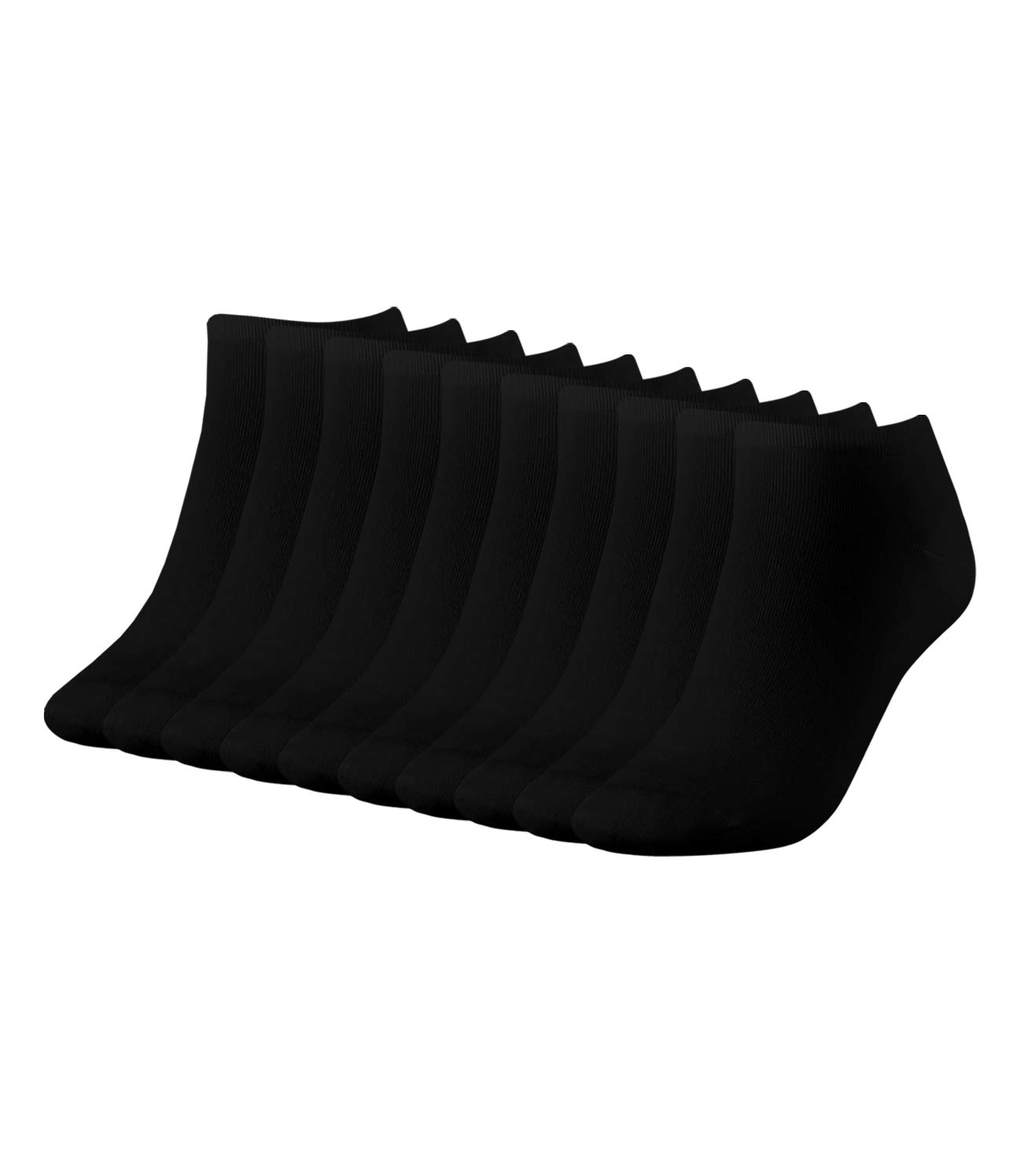 Tommy Hilfiger Damen Sneaker Socken Füßlinge Kurzsocken 343024001 10 Paar, Farbe:Schwarz, Menge:10 Paar (5x 2er Pack), Größe:35-38, Artikel:-200 black