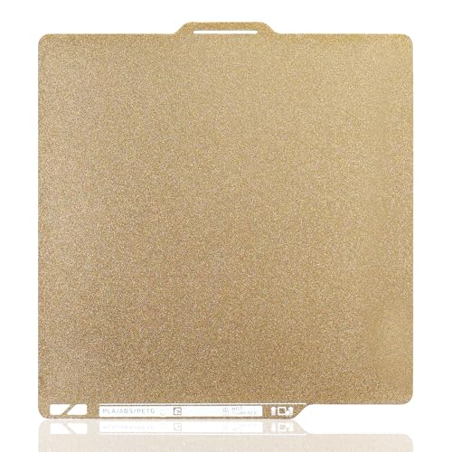 Nssnlur PEI Druckplatte 257x257mm für Bambulab X1 X1C X1E P1P P1S A1, Smooth PEI Spring Steel Druckbett mit QR Code PEI Build Plate für Bambu Lab 3D-Drucker Plattformen