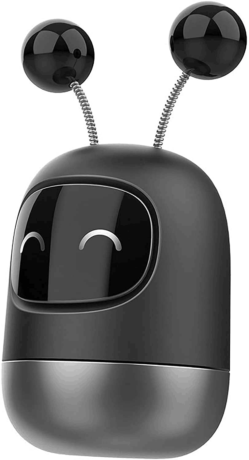 LUYAO Cartoon Robot Car Air Vent Clip, Car Robot Aromatherapy Clip, Long-lasting Creative Car Air Freshener with Clip, Cute Silicone Air Vent Clip Fragrance for Vehicles Car Decoration Accessories (B)