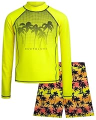 Neon Yellow Palm Trees
