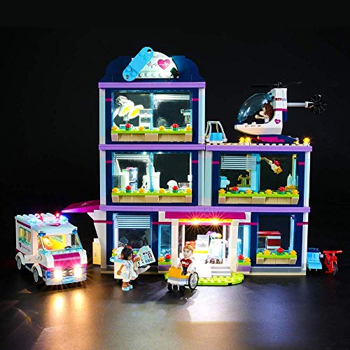 lego 41318 friends heartlake hospital construction toy