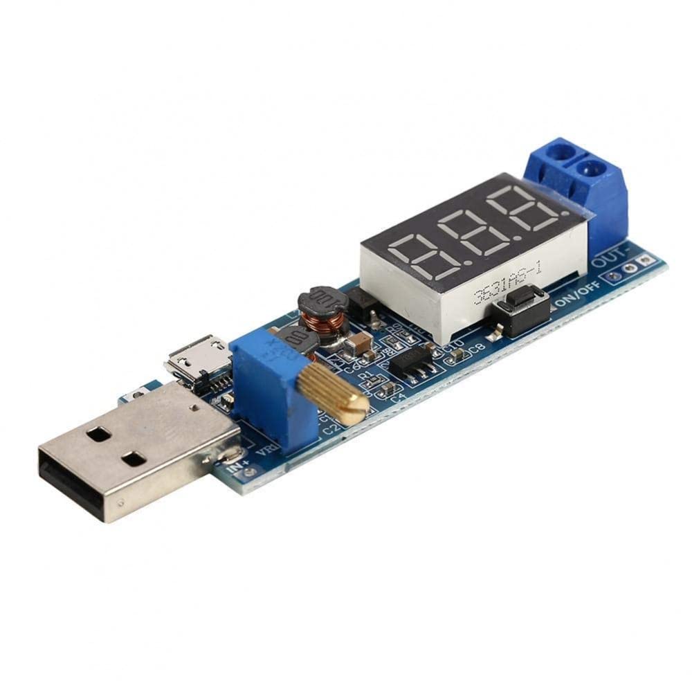 Techtonics DC-DC USB Boost Power Regulator Module 5V to 3.3V 9V 12V 24V Desktop Power Module (B09NKVKRMR) Amazon Price History, Amazon Price Tracker