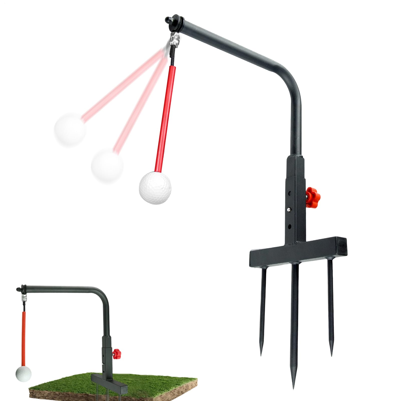 Support d'alignement de golf réglable pour corriger son swing - 8