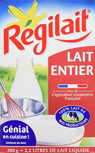 Régilait Lait en Poudre Entier 300 g - Pack de 12