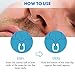 Hamdril Anti snoring Device - 4 Pack of Soft Silicone Magnetic Anti Snore Nose Clip - Effective-Easy Stop Snore Solution Professional Help Ease Breathing Men and Women (4 Pack)