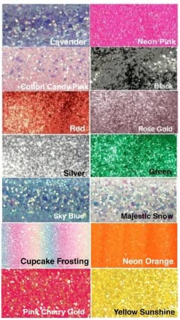 Miniatura 7 de White board locker magnets name Gloss sealed glitter refrigerator decor bling magnetic personalized school teacher students names subject (Lime