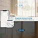 LoraTap Interruptor Persianas WiFi, Relé de Persianas Temporizador Inteligente para Cortina Eléctrica,...
