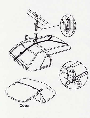URO Parts TH107 Hard Top Hoist - Thumbnail 2