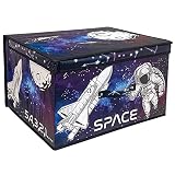 COUNTRY CLUB Boîtes de rangement pour enfants – Chambre/jouets/jeux/vêtements – Idéal pour les jeux informatiques/jouets/livres (espace)