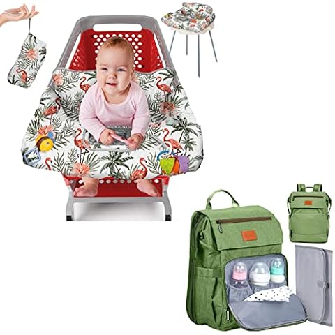 PILLANI Baby Essentials: Seat Cover & Diaper Bag - Baby Gifts Cover