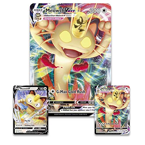 Box Pokémon Coleção Especial Meowth VMAX
