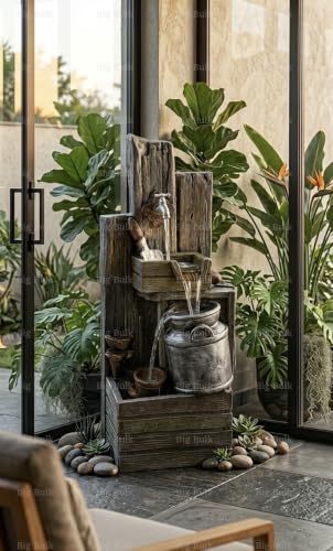 Image of Antique Tap Look Fountain for Indoor Outdoor Living Room Home Decor Garden Decoration and Drawing Room