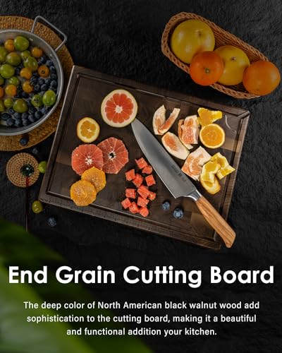 Large-End-Grain-Cutting-Board-Reversible-Thick-Black-Walnut-Wood-Charcuterie-Board-Butcher-Block-for-Kitchen-Use-with-Measurements-Juice-Groove-Handles-Sorting-Compartments-17x13x15