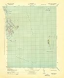 YellowMaps Tangier Island VA topo map, 1:31680 Scale, 7.5 X 7.5 Minute, Historical, 1943, 21.9 x 17.9 in - Polypropylene
