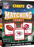 MasterPieces Sports Games - Kansas City Chiefs NFL Matching Game - Game for Kids and Family - Laugh and Learn