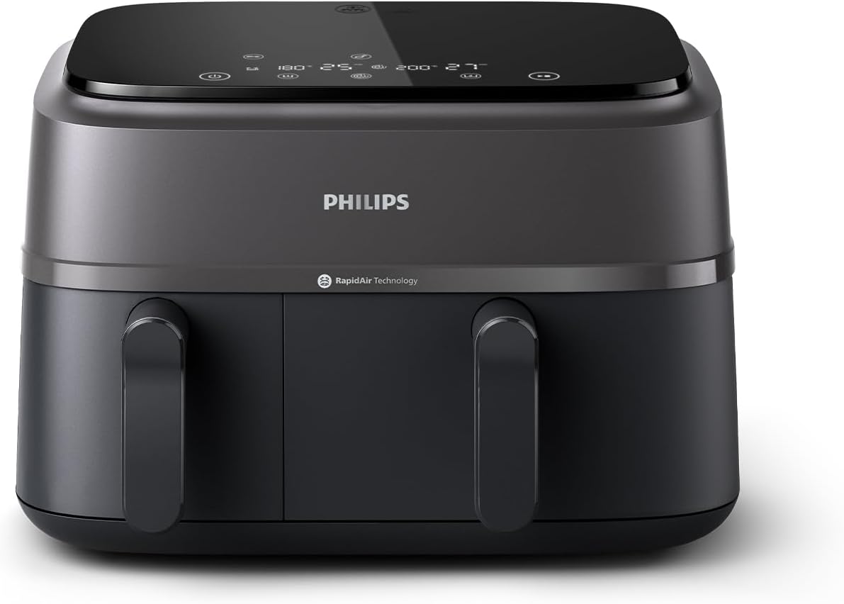 Philips Airfryer XXL Premium 7.3 L, Oil Free Fryer, Rapid Air and Fat