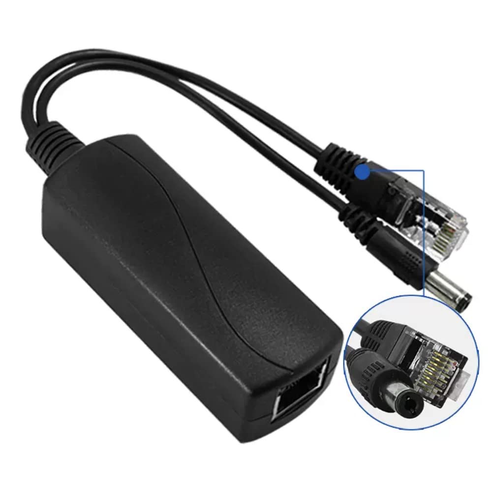 Amazon.com: JacobsParts 48V to 12V 2A PoE Splitter Adapter IEEE