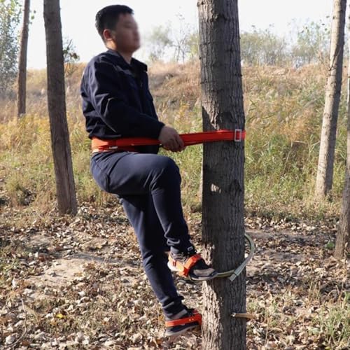 Adjustable Tree Climbing Kit for Professionals - Durable Climbing Gear for Electricians & Tree Services, Essential Tools for Safe Tree & Rock Climbing