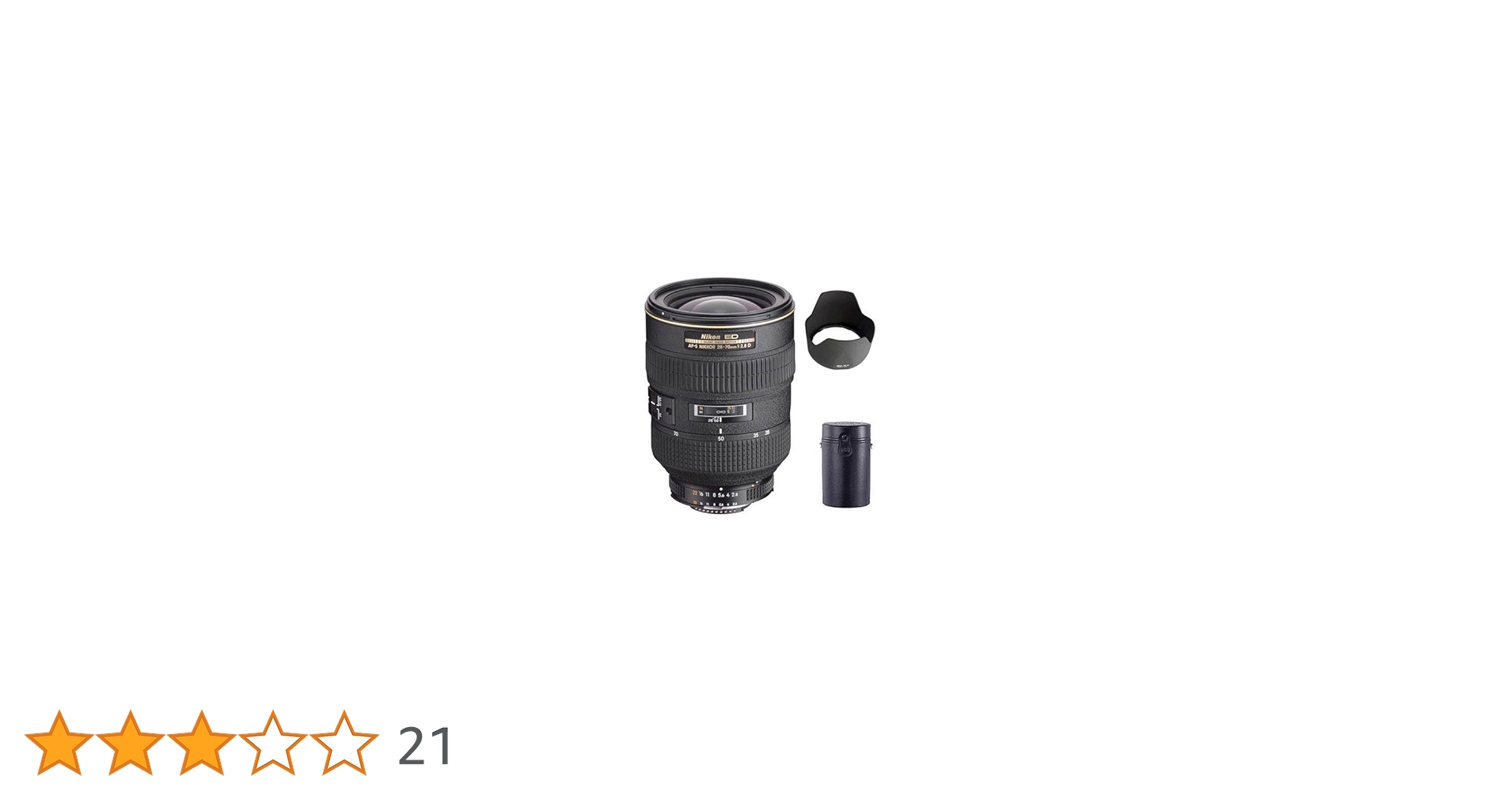 Amazon | Nikon Ai AF-S ズームニッコール ED 28-70mm F2.8D (IF