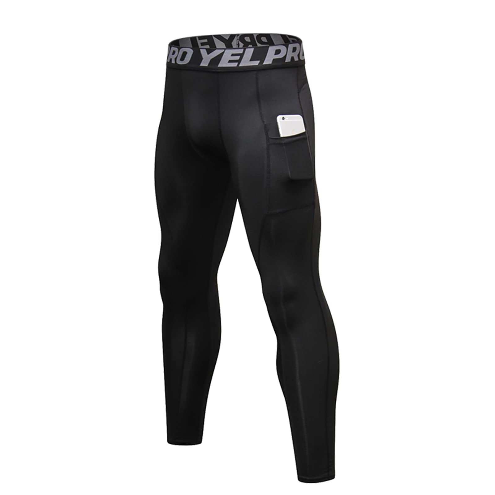 Kompressionshose für Herren, enganliegend, Leggins, Beingewichte, Yogahose, kühl, trocken