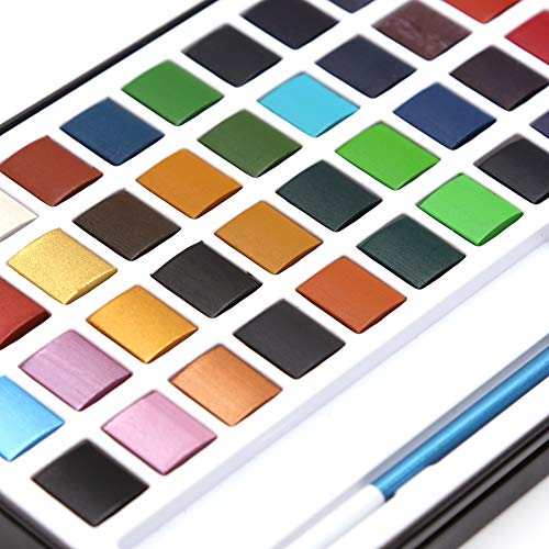 Dainayw DN-0730SCTZ 48 Premium Watercolor Paint Set thumb #3
