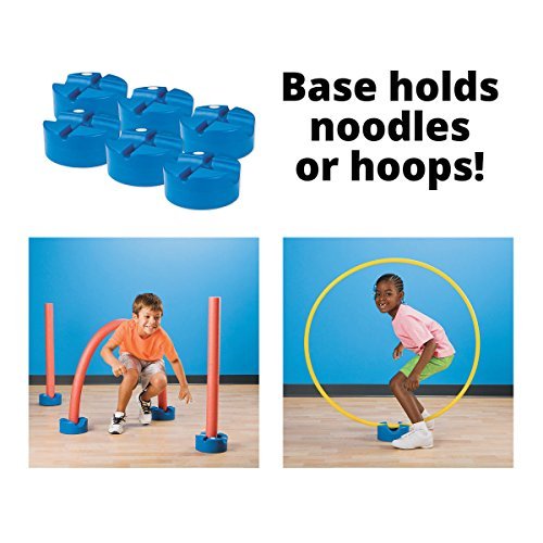 S&S WorldwideSpectrum Noodle and Hoop Bases Pk6