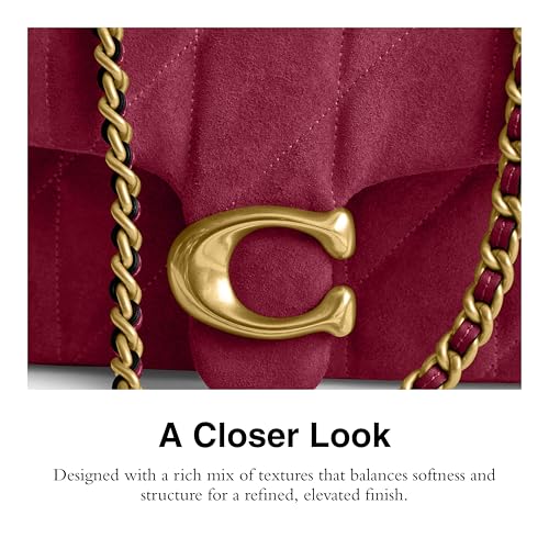 Image of COACH Women's Quilted Leather Tabby 20 Shoulder Bag
