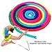 Watris Veiyi Rhythmic Gymnastics Rope - 2.8m/110in Rainbow Rhythmic Arts Training Jumps Rope
