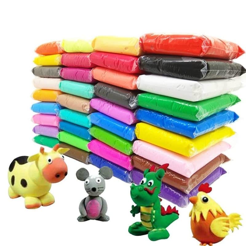 Air Dry Clay Art and Craft Set for Kids Pack of 24 (B0B727XMPK) Amazon Price History, Amazon Price Tracker