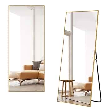 全身鏡 大型（160cmx80cm）鏡 スタンドミラー 姿見鏡 壁掛（ゴールド） 楽天市場】鏡 スタンドミラー 全身 全身鏡 大型ミラー ゴールド