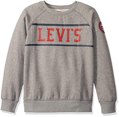 Image of Levi's Boys Polycotton Crew Neck Sweatshirt