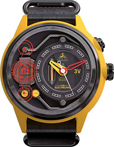 Montre Orologio Uomo The Electricianz ZZ-A1A-01 45 mm idéale au quotidien