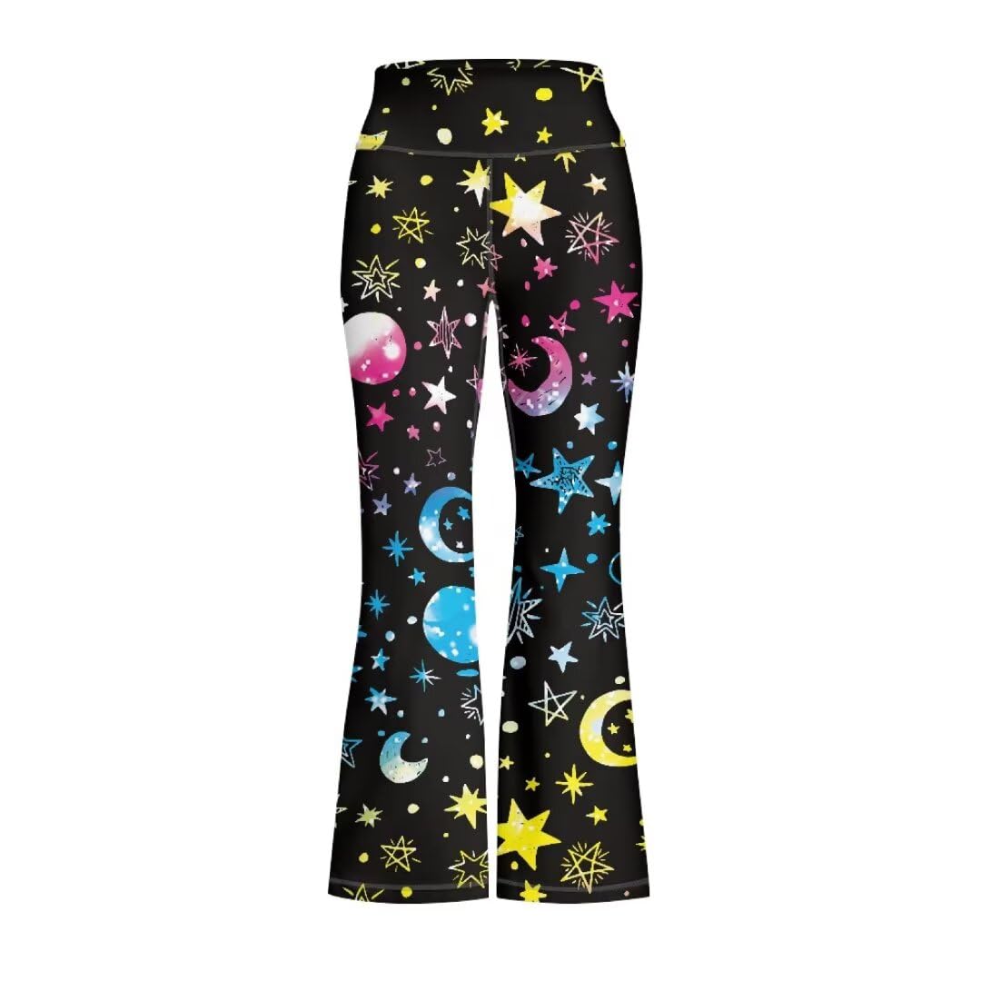Girls Flare Leggings 5-14T Cute Bell Bottoms for Girl Yoga Pants for Gym
