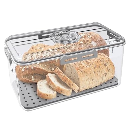 Airtight Bread Box with Time Recorder