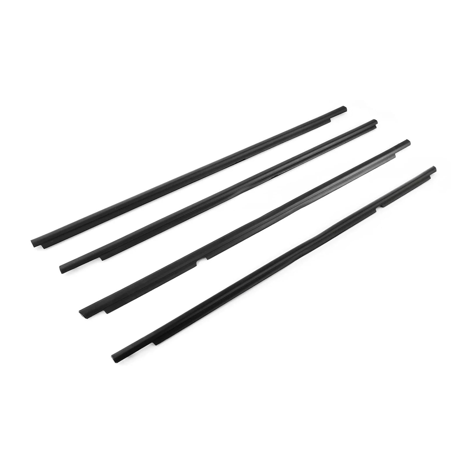 Uussup One Color Rubber Seal Weather Stripping Car Front Rear Window Weatherstrip Rubber Trim Seal Belt Sealing Strips For Toyota For Corolla 2008-2013#7572012780 7572002210