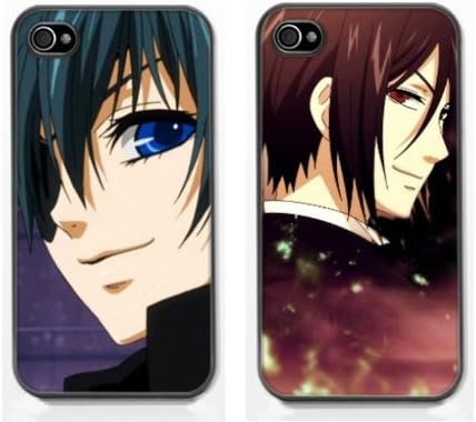 2x Black Butler Sebastian x Ciel TPU Case for iPhone 5 / 5S
