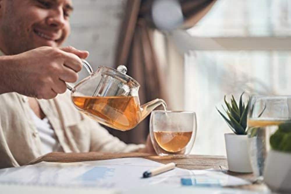 CAFES GUILIS DESDE 1928 AMANTES DEL CAFE Rooibos Orgánico de Vainilla en Hoja Caja 15 Pirámides - Pack 4