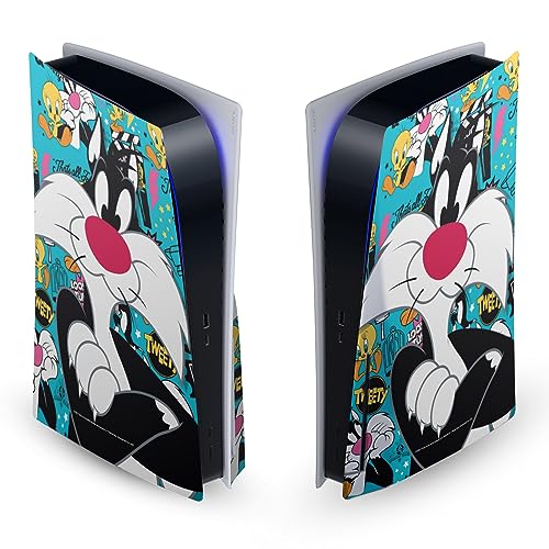 Skin PS5 vinyle anti-rayure Grosminet pour masquer les imperfections de la console